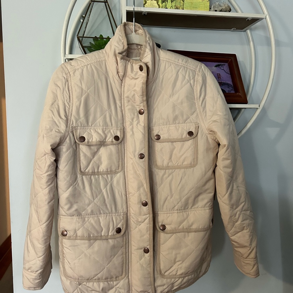 Altar'd State Women's Small S Champaige Cream Sherpa Jacket NWT